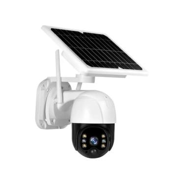 Imagem de Câmera de segurança Wifi alimentada por energia solar ao ar livre HD 1