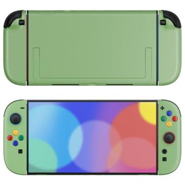Imagem de eXtremeRate Botões de substituição DIY para Nintendo Switch 2, placa traseira de console personalizada + placa frontal com tiras decorativas teclas de direção ABXY para Joycon 2 - Versão Essence