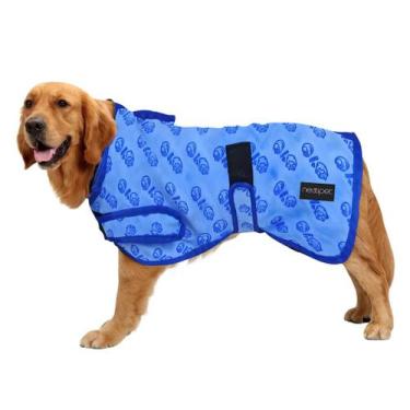 Imagem de Vestido Refrescante para Cachorro Newpet  Tecido Gelado, Mais Conforto