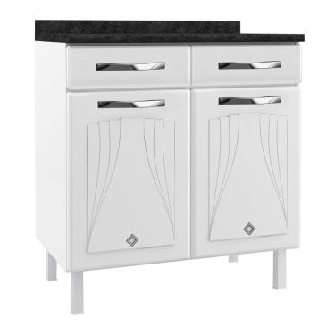 Imagem de Balcao em Aco 2 Portas 2 Gavetas Star New Telasul