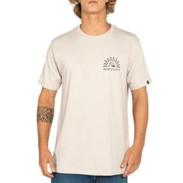 Imagem de Camiseta Quiksilver Freedom Swell Areia-Masculino