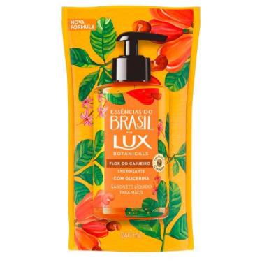 Imagem de Sabonete Liquido Para Mãos Lux Essências Flor Do Cajueiro Refil 240ml