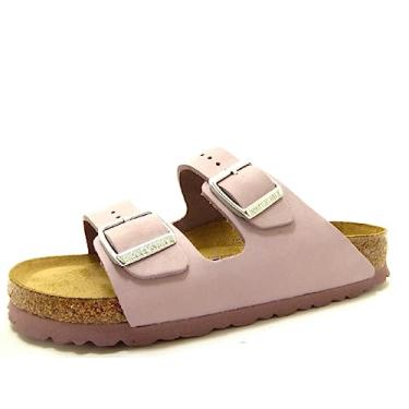 Imagem de Birkenstock Sapatos femininos Arizona SFB Sandálias masculinas, Vermelho, roxo, claro, 9.5