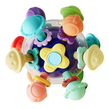 Imagem de Generic Brinquedos Sensoriais da Mastigação das Bolas do bebê, Brinquedo Sensorial do Mordedor bebê de Borracha Macia Segura Alivia o Desconforto para Casa (#2)