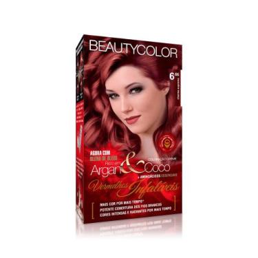 Imagem de Tintura Beauty Color 6.66 Louro Escuro Vermelho Profundo