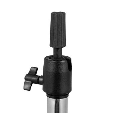 Imagem de Tripé de metal com perna grossa, bloco ajustável, cabeça, tripé, cosmetologia, treinamento, boneca, cabeça, manequim, tripé, peruca, para salão de cabeleireiro e escola de