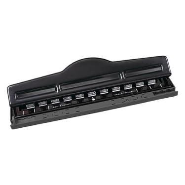 Imagem de KiBcsLic Furador de disco de cogumelo com 11 furos, furador para artesanato, máquina de perfuração, suprimentos portáteis de metal para scrapbooking, de papel