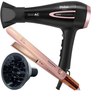 Imagem de Secador de Cabelo Philco 2100w Ar quente Frio Profissional íons Tourma