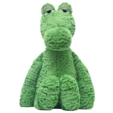 Imagem de Brinquedo de pelúcia John the Crocodile Doll Stuffed Green Alligator -
