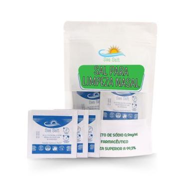 Imagem de Soro Fisiologico em Pó Kit 60 Sachês Para Lavagem Nasal - Biotech Magi