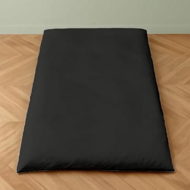 Imagem de Yarns of Cotton Capas de futon japonesas tamanho solteiro com zíper – capa de colchão de microfibra para japoneses tradicionais – capas supermacias para sofá, para animais de estimação e crianças