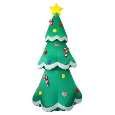 Imagem de Arvore Natal Inflavel Enfeite Natalino Grande Decoraçao Loja Comercio 