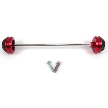 Imagem de Arashi Eixo Slider Protetor de Roda Garfo Dianteiro para Yamaha XP Tmax 530 2013-2015, Acessórios de Motocicleta Peças Vermelhas