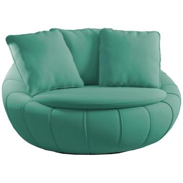 Imagem de Poltrona Decorativa Base Giratoria Zafira Sl 946 Moll Sl 946