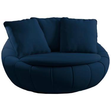 Imagem de Poltrona Decorativa Base Giratoria Zafira Sl 948 Moll Sl 948