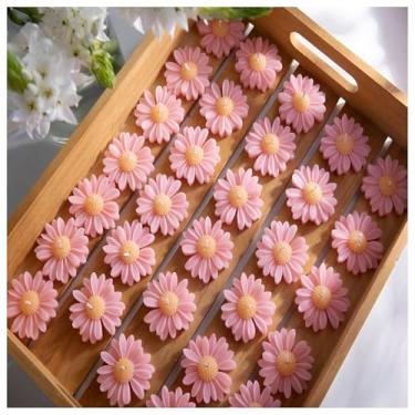 Imagem de 24 peças de velas de chá de bebê para convidados faça você mesmo, velas flutuantes, lembrancinhas de festa, velas perfumadas em massa, presentes reveladores de gênero, presentes de devolução