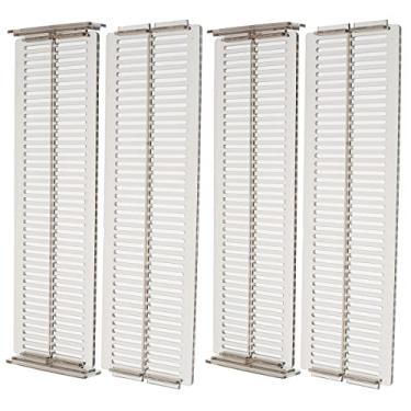 Imagem de 2 / 4 peças divisórias ajustáveis organizadores de gaveta expansíveis organizadores de plástico para quarto, banheiro, armário, cômoda, mesa de escritório de bebê