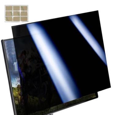 Imagem de Filtro de privacidade para monitor | Película protetora para computador de mesa de 35,5 cm/15,6 polegadas, acessórios eletrônicos antiarranhões, proteção de privacidade para tela de monitor para