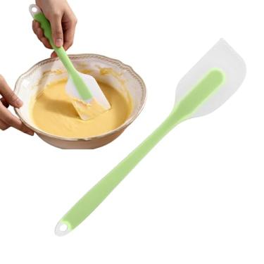 Imagem de Espátulas de silicone, resistente ao calor, borracha flexível antiaderente para cozinhar e misturar na lava-louças