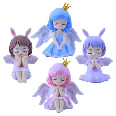 Imagem de Coleção Figure Toy Model Angel Baby Anime 4 unidades