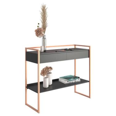 Imagem de Aparador Buffet Sala Recepção 2 Gavetas Home Decor Cantinho do Café pa