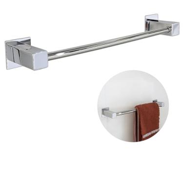 Imagem de Porta Toalha de Rosto Toalheiro 30cm para Banheiro Inox 304 - Qred4004