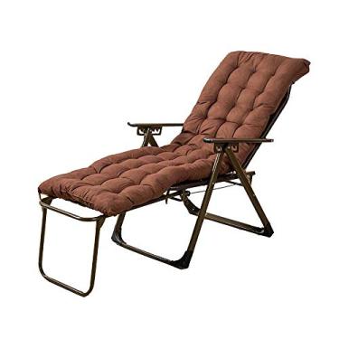 Imagem de Cadeira dobrável para almoço, cadeira de vime para escritório, cadeira de balanço, cadeira de praia com gravidade zero ao ar livre