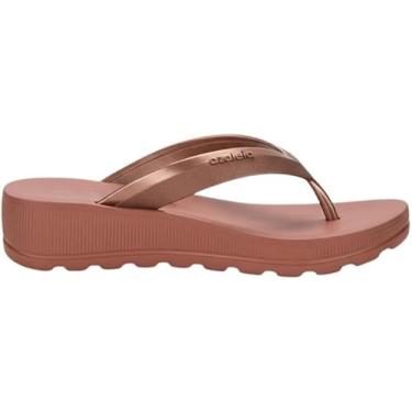 Imagem de Tamanco Feminino Plataforma Conforto Anatômico Estilo Dedo Tratorado (Cobre, BR, Adulto, Numérico, 37)