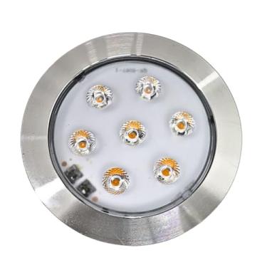 Imagem de Kit 10 Balizador Spot Chão Led 7w 3000k 630lm Ip67 Bivolt