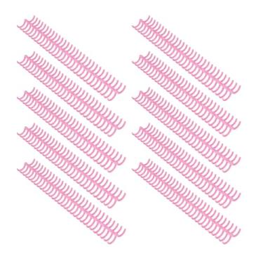 Imagem de KIMISS 10 Peças 30 Pente de Encadernação de Argolas de 19 Mm de Plástico para Papel A4 B5 A5, Capacidade para 150 Folhas, Lombadas de Comprimento Ajustável para Documentos, Diários e Relatórios (#12)