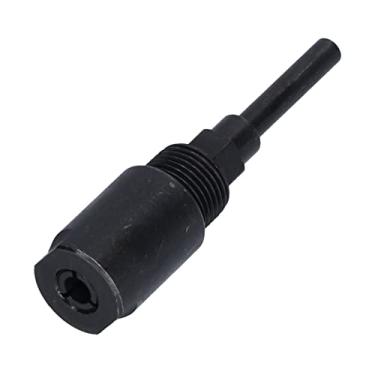 Imagem de Luqeeg Extensão de Pinça de Roteador de Haste Resistente, Alta Concentração, Conveniente para Transportar para Marcenaria, Liga de Aço, Haste Redonda, 1 X Mandril de Extensão para Máquinas de