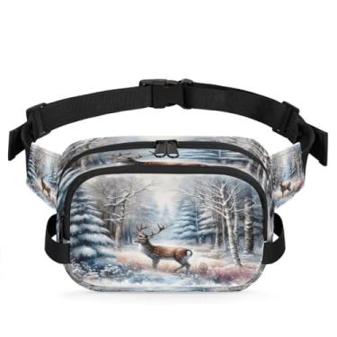 Imagem de Pochete roxa legal de caminhão para mulheres e homens com alça ajustável, bolsa transversal, bolsa de peito, bolsa tiracolo, Cor 20