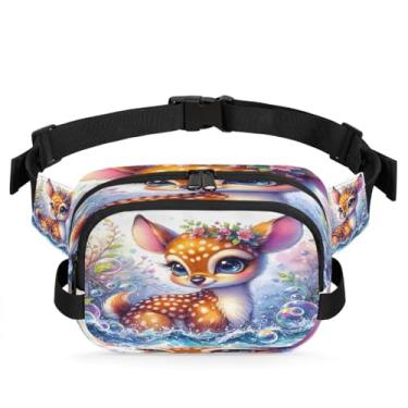 Imagem de Pochete preta para mulheres e homens com alça ajustável, bolsa transversal, bolsa de peito, bolsa tiracolo, Cor 9