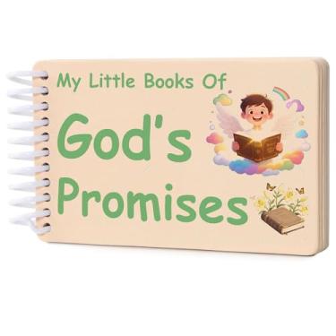Imagem de Aeonity Livro de promessa de Deus, presentes de batismo, presentes de batismo para meninas e meninos para batizado, presente de batismo no primeiro aniversário para bebês recém-nascidos, bíblia para