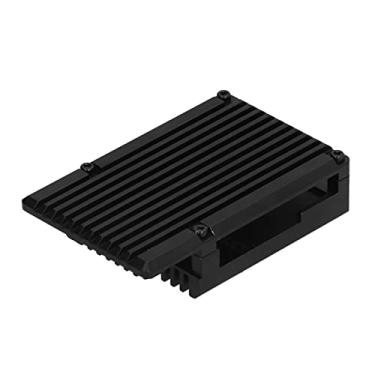 Imagem de Hyuduo Casa de Caixa de Liga de Alumínio para 3 Modelo B B+ Oxidação Anódica CNC Plugue de Dissipação de Calor Passivo e Design de Reprodução para Não Afetar o Sinal WiFi