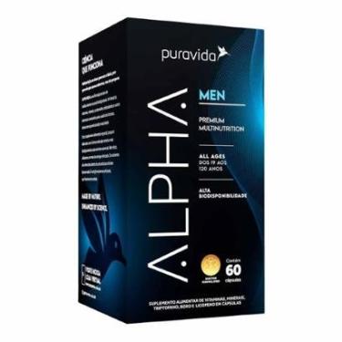 Imagem de Alpha Men 60caps Puravida-Unissex