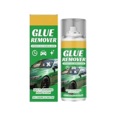 Imagem de Removedor de adesivo para carros - spray de remoção de cola seguro, removedor de etiquetas | de 200 ml para veículo, decalque, adesivo, , adesivo, etiqueta, janela, parede, vidro, piso
