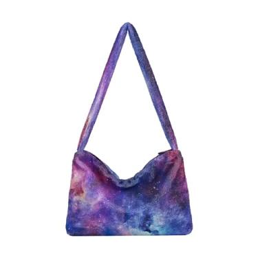 Imagem de GAIGEO Bolsa de ombro feminina Old Fashioned Lemons, bolsa de ombro feminina com zíper, bolsa feminina para uso ao ar livre, Galaxy New Wallpapers-2, One Size