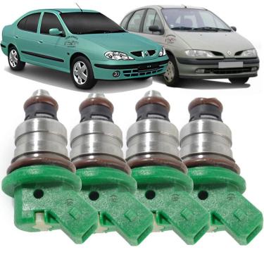 Imagem de Jogo 4 Bicos Injetor Scenic Megane Trafic 2.0 2000