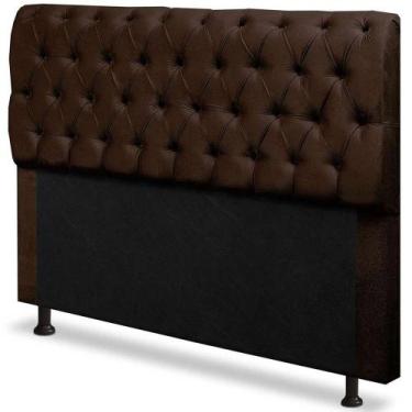 Imagem de Cabeceira Capitonê Casal Queen 160cm Para Cama Box Paris Suede Animale