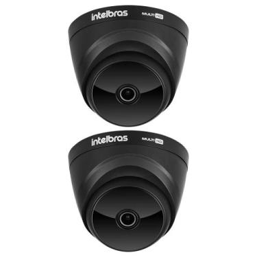 Imagem de Kit 2 Câmeras Multi HD 2 Megapixels 20m VHD 1220 D BLACK Intelbras