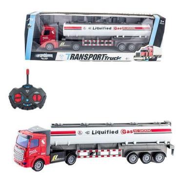 Imagem de Carreta Controle Remoto Caminhão Baú Truck 4 Canais Grd - Str Store