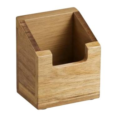 Imagem de KAIYUEMAOYI Porta-cartões de Visita de Madeira, Suporte de Mesa E Versátil para Restaurantes, Escritórios Domésticos E Exposições.