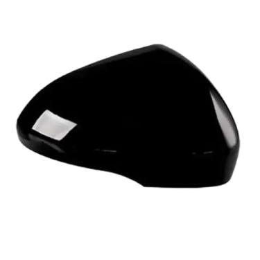 Imagem de Acessórios do carro exterior espelho retrovisor capa espelhos laterais habitação cor escudo pintado compatível com ford mondeo 2013 2014 2015 2016-2020(1pcs black right)