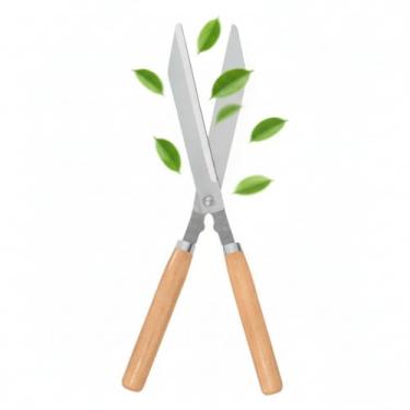 Imagem de Tesourao de Poda Profissional Manual jardinagem grama galhos Jardim folhas horta