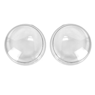 Imagem de Compatível com jeep compass 2007 2008 2009 2010 transparente farol lâmpada escudo lente capa de vidro substituir abajur primário(2PCS Left And Right)