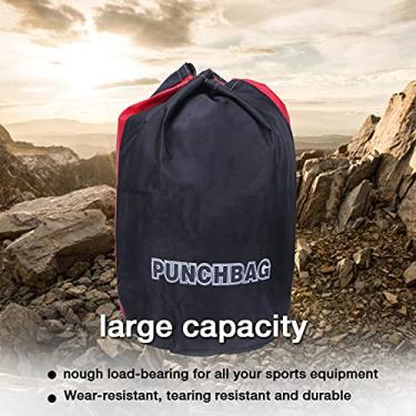 Imagem de Naroote Saco de Corda Esportiva para Boxe Taekwondo Sanda, Tecido Oxford Durável, Mochila de Ginástica para Treinamento de Sparring (bolsa de equipamento de proteção dos desenhos)