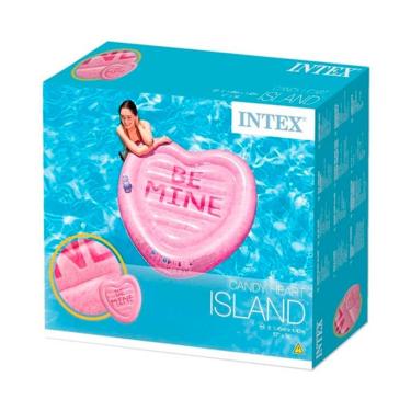 Imagem de Colchão Inflável para Piscina Coração Doce - Intex