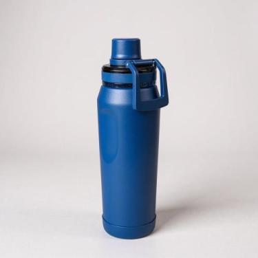 Imagem de Garrafa Térmica TR-122/TR-123 Inox Hydra com Capa Protetora Academia F