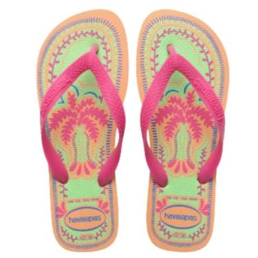 Imagem de Chinelo Feminino Havaianas Top Summer Vbs Fc Pessego, Pêssego, Rosa, 3